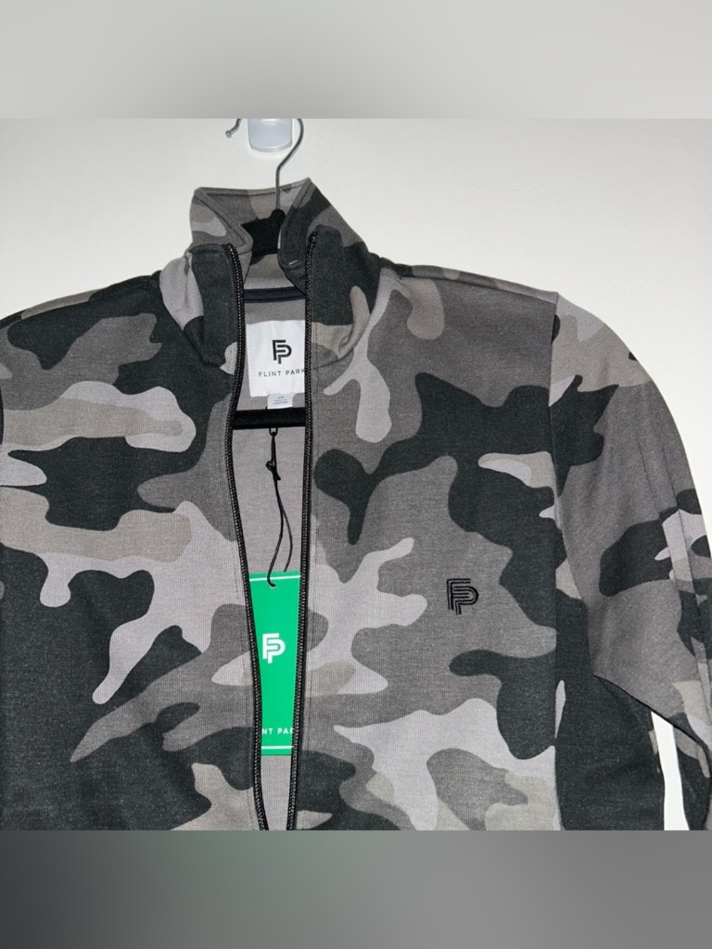 Flint Park Women’s Court Jacket In Black Camo XS NWT - Picture 2 of 4